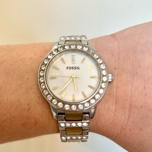 Two-Toned Fossil Watch